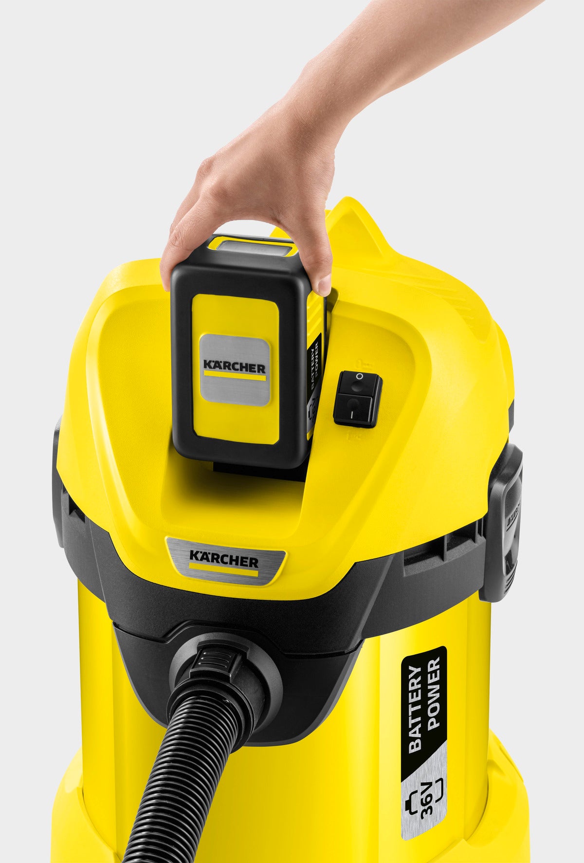 Aspiradora Karcher WD 3 Battery