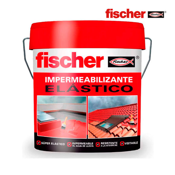 Fischer Impermeabilizante elástico 15L gris
